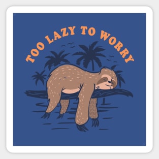 No Worries Sticker